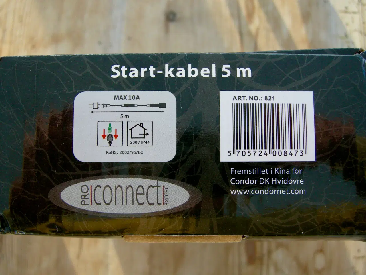 Billede 4 - NYT PRO CONNECT STARTKABEL 5 M SORT KRAFTIG KVALIT