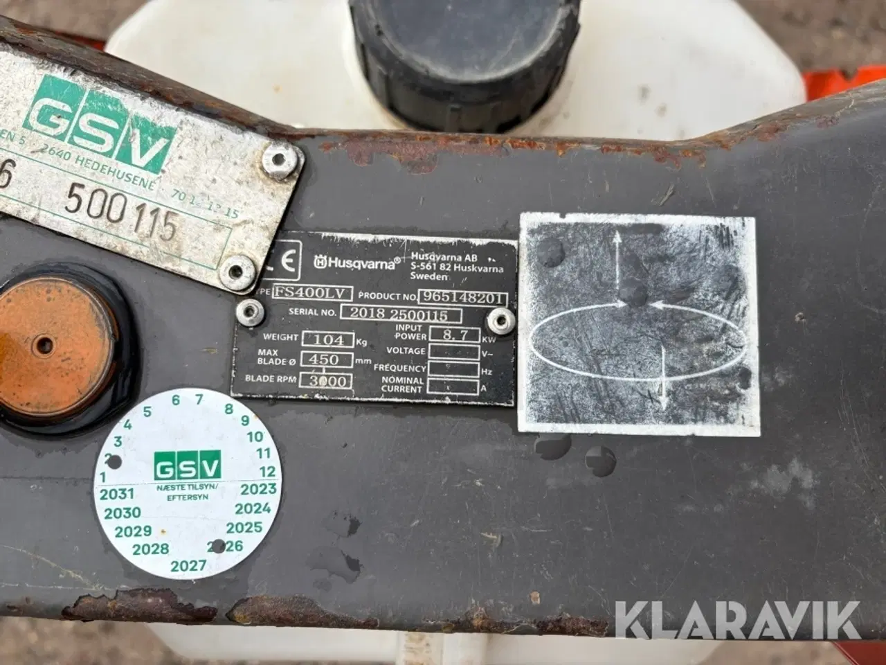 Billede 4 - Stenskærermaskine Husqvarna FS 400LV