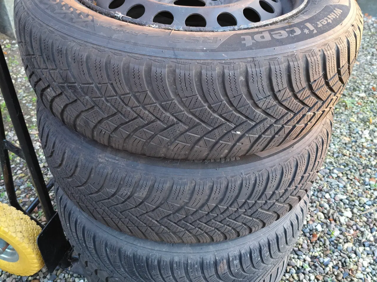 Billede 1 - Vinterdæk på stålfælge