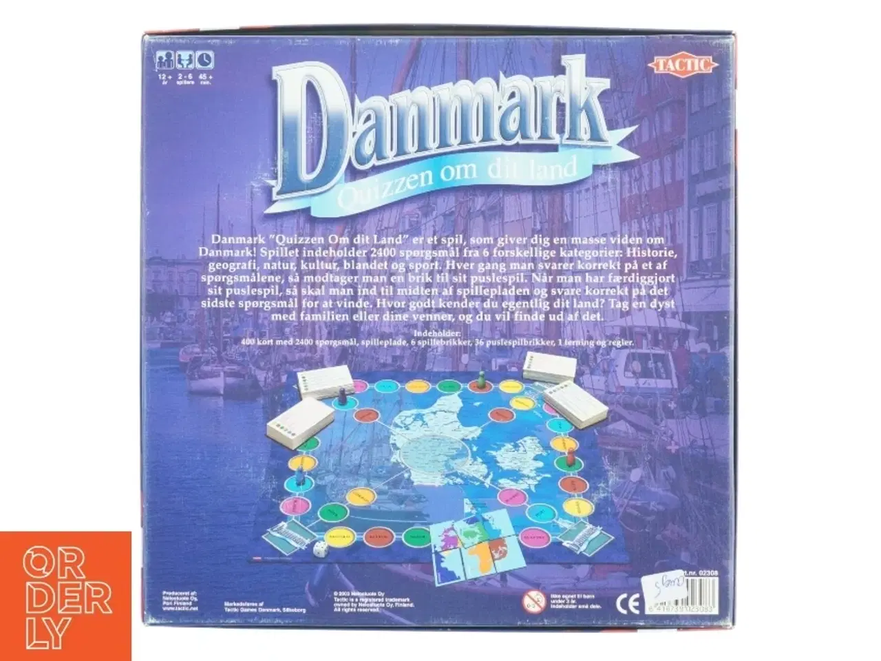 Billede 4 - Danmark Quizzen om dit land brætspil