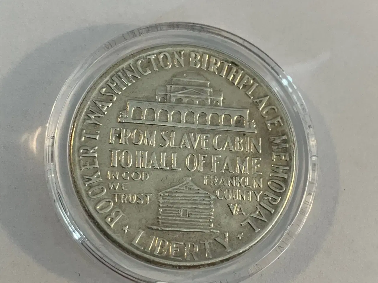 Billede 2 - 1/2 Dollar Booker T. Washington Memorial USA Silver