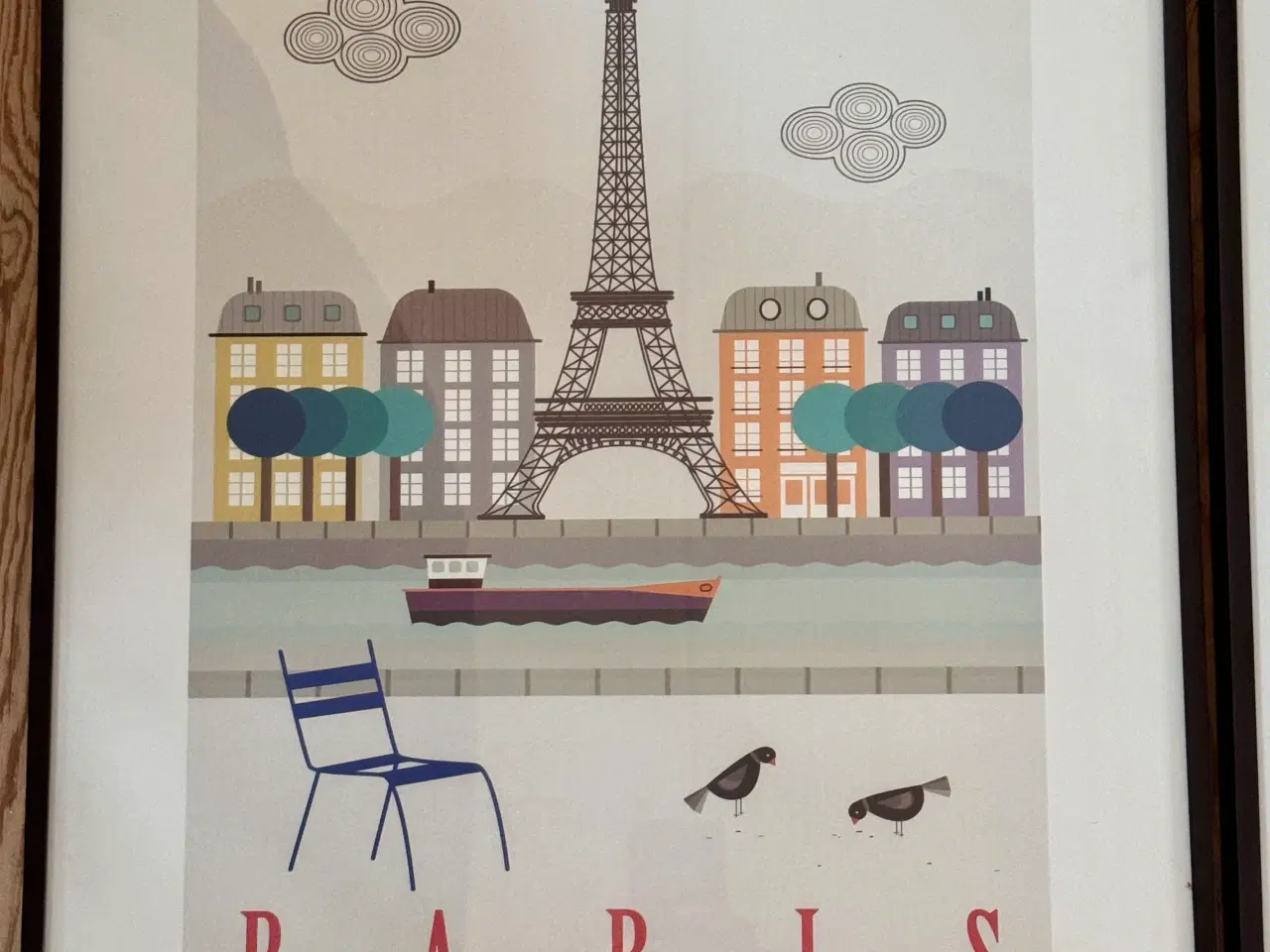 Billede 2 - Paris, New York og London-plakater inkl. ramme