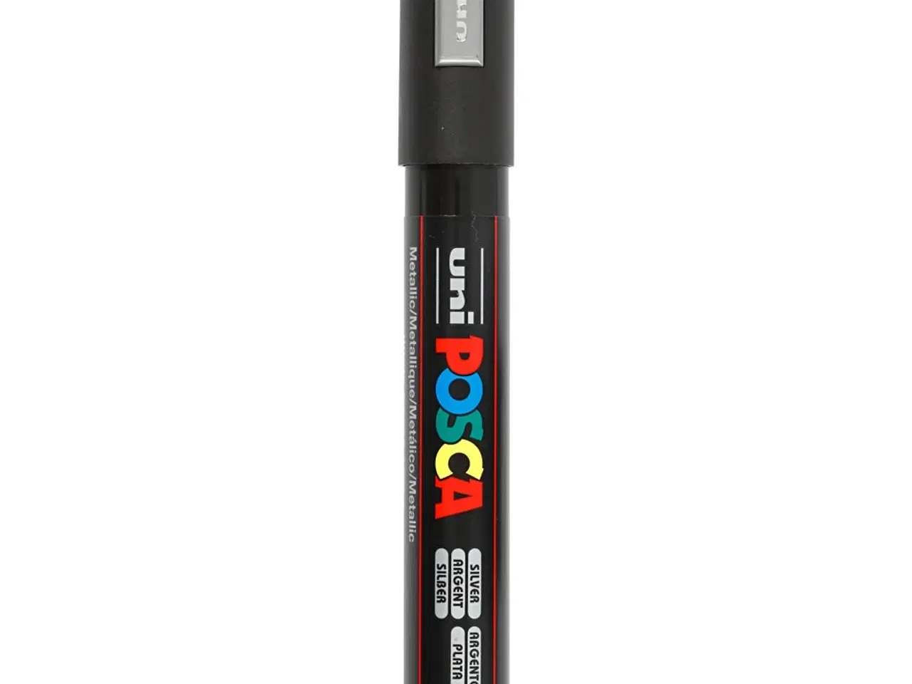 Billede 1 - Posca Tusch, PC-5M, streg 2,5 mm, medium, sølv, 1 stk.