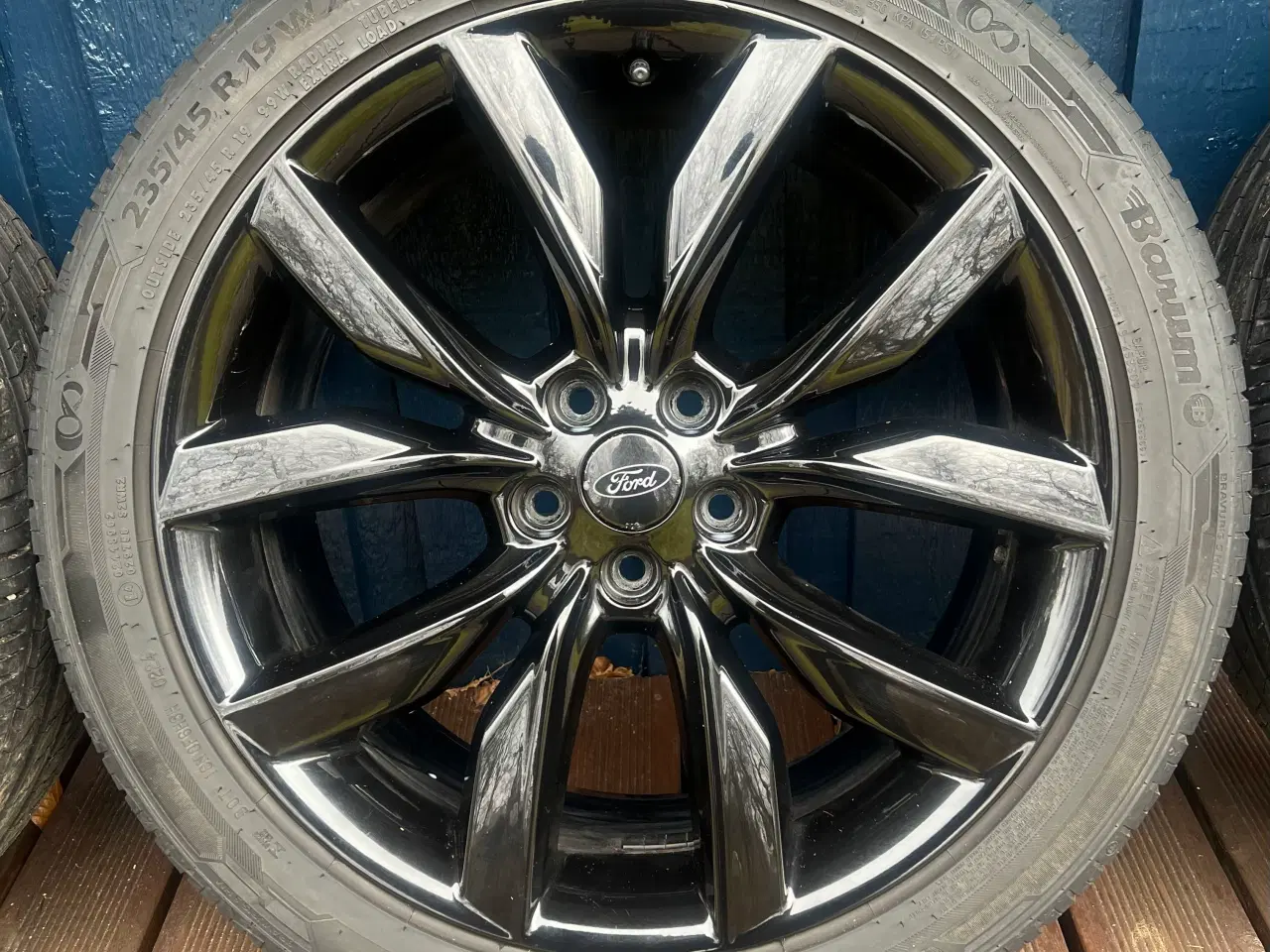 Billede 3 - Originale 19” Ford fælge med næsten nye dæk