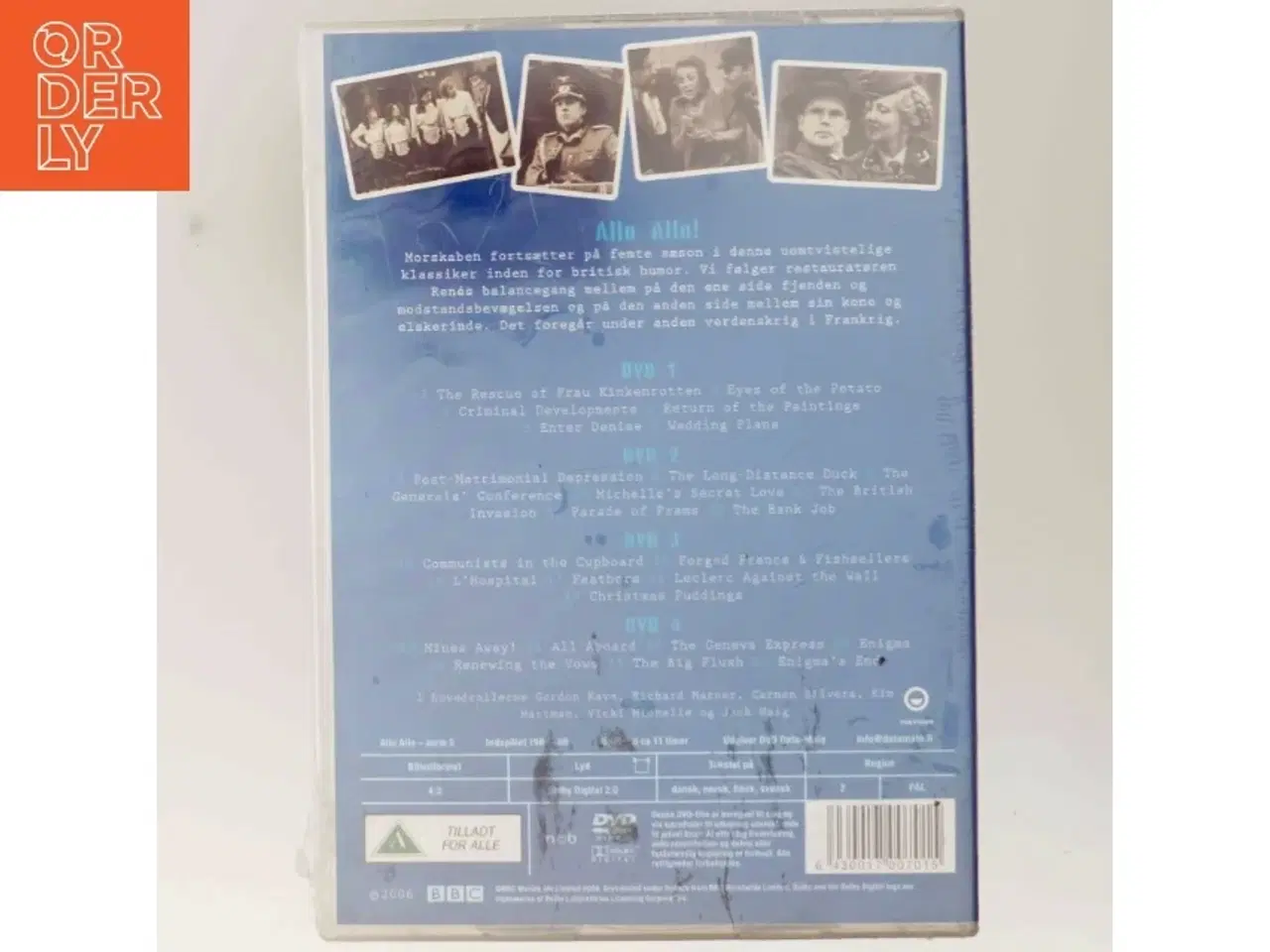 Billede 3 - Allo Allo! Season 5 med Gorden Kaye (DVD)