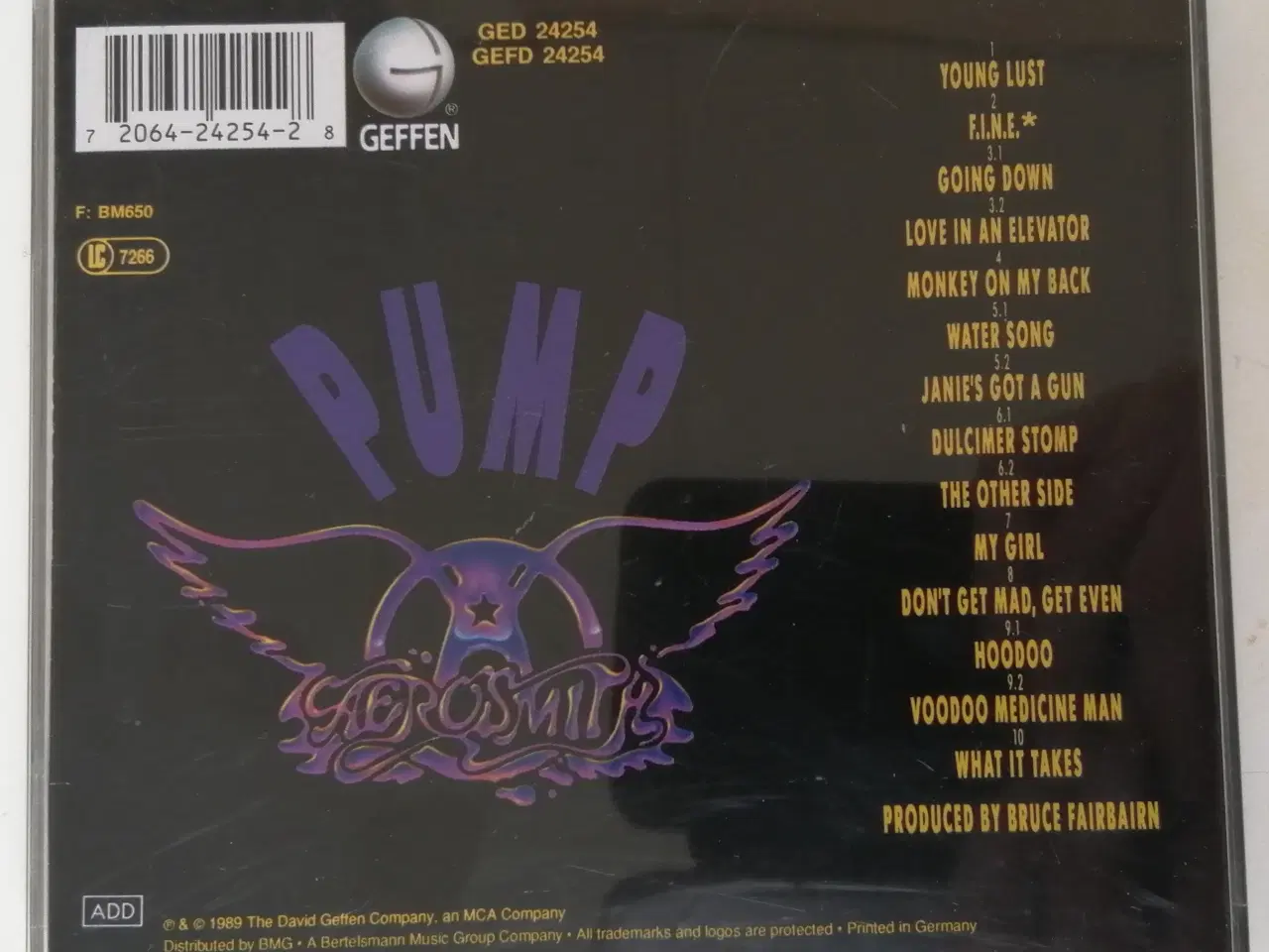 Billede 4 - Aerosmith : Pump