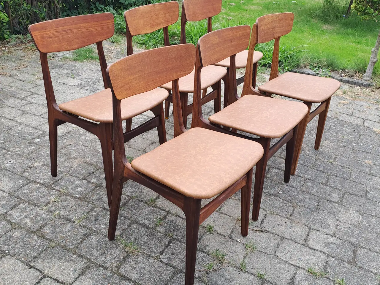 Billede 1 - Teaktræs stole 
