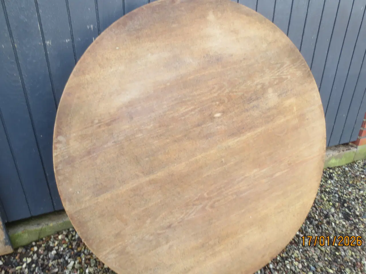 Billede 1 - 1 stk Rund Rosengaard Egetræs Bord med 2 plader