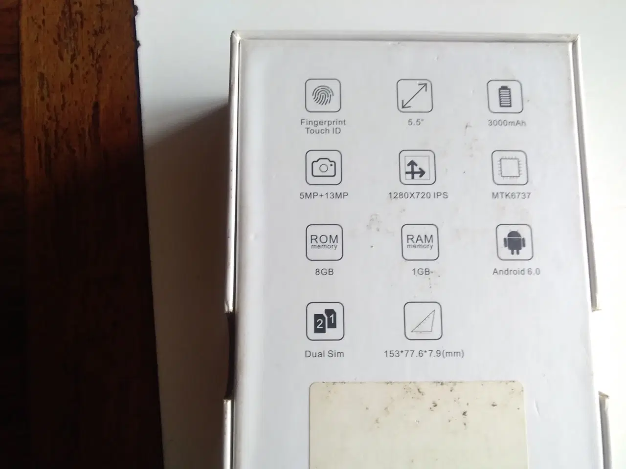 Billede 1 - Ny m svagt batteri Byt m Gold folde Smartphone OK 