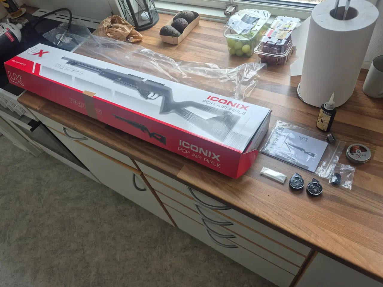 Billede 1 - UMAREX ICONIX PCP luftgevær sæt med fyldestation.