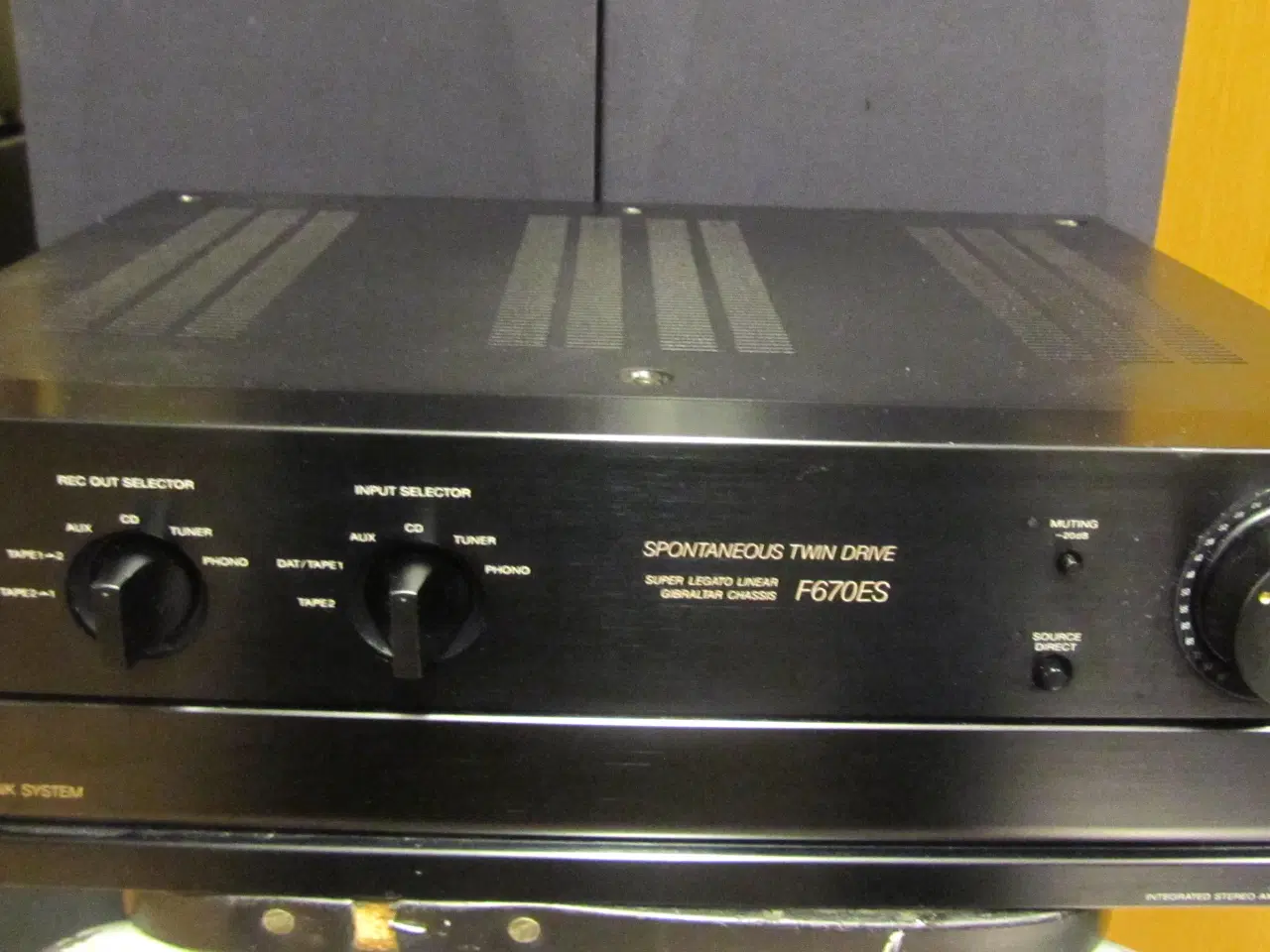 Billede 1 - HIGH END SONY TA-670ES 2X100W RMS