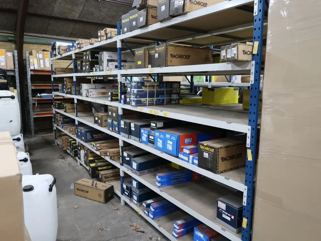 Billede 1 - 3 fag lagerreoler uden indhold