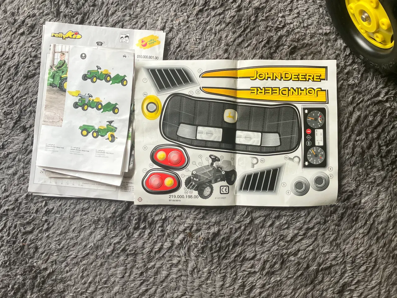 Billede 5 - Helt ny John Deere 😉kun samlet, klistermærk medfø