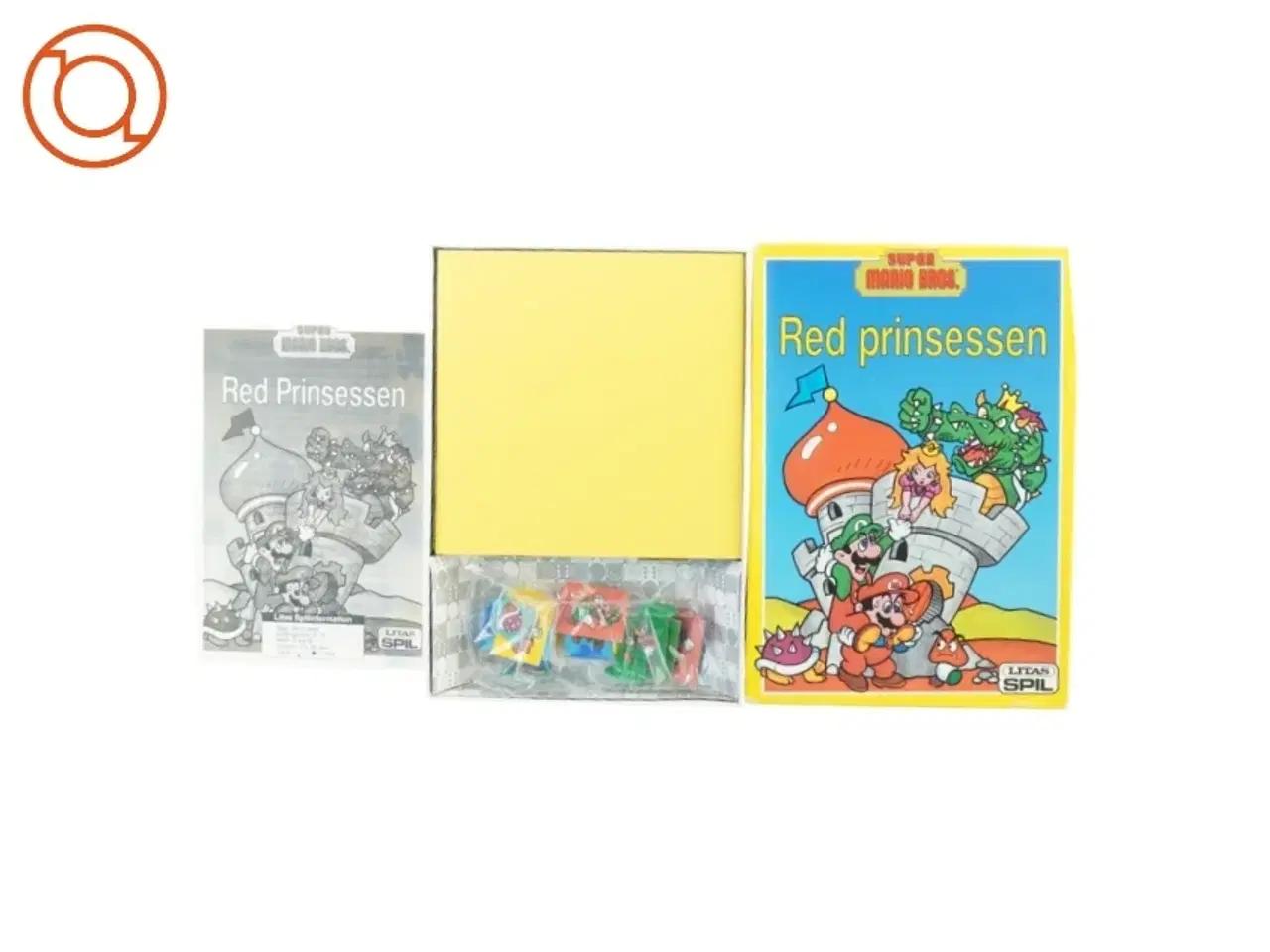 Billede 2 - Super mario bros red prinsessen fra Lrtas Spil (str. 27 x 19 cm)