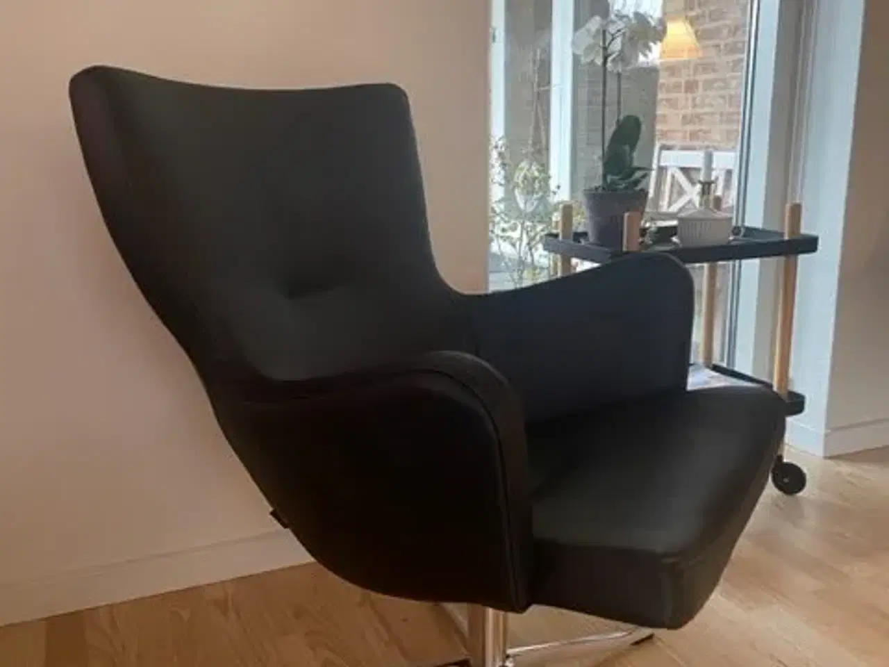 Billede 4 - 2 nye loungestole i læder 