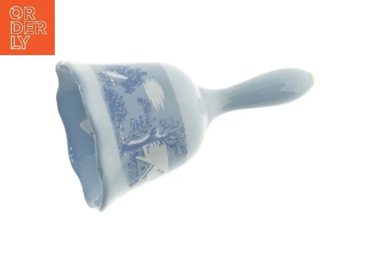 Billede 2 - Blå porcelænsklokke (str. 14 cm)