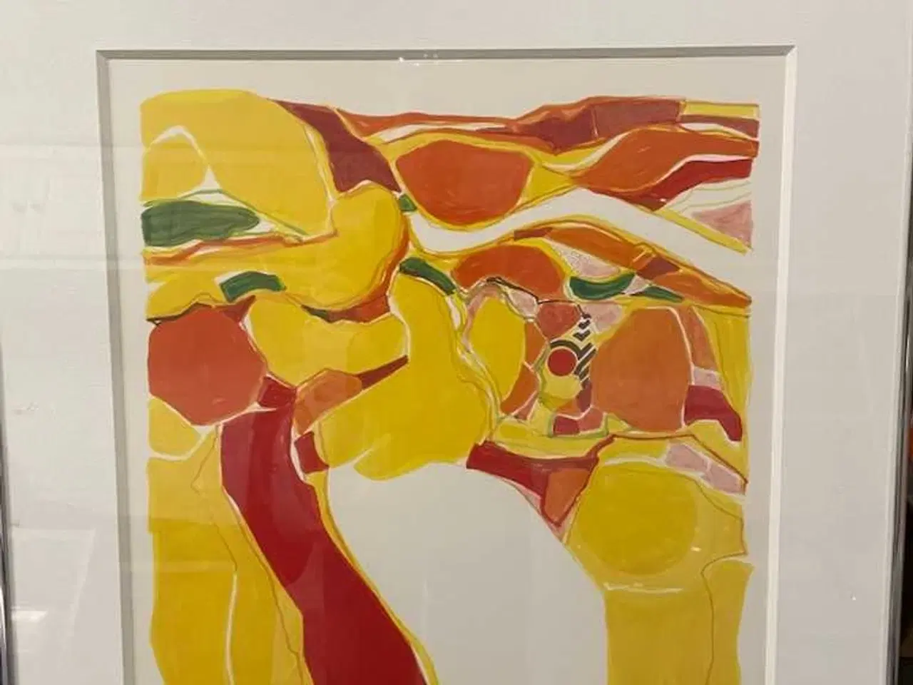 Billede 3 - Litografier/ tryk og Akryl malerier