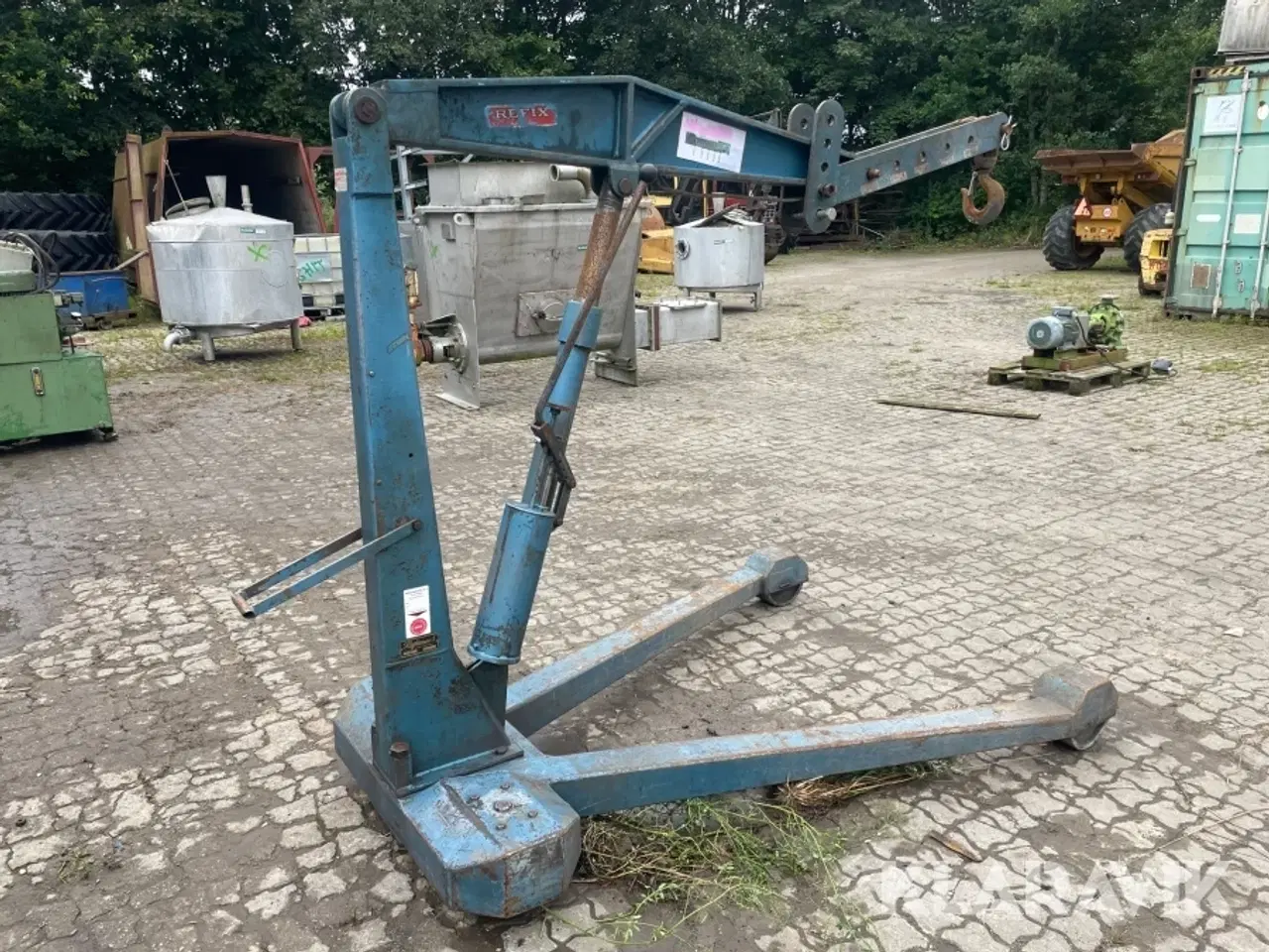 Billede 3 - Værkstedskran Refix 2500kg