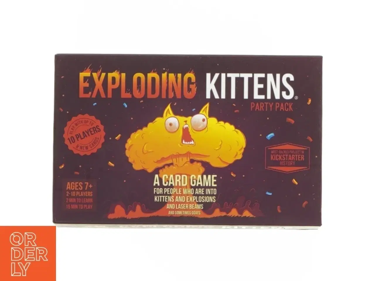 Billede 1 - Exploding Kittens Party Pack - Kortspil (str. 16x10 cm)