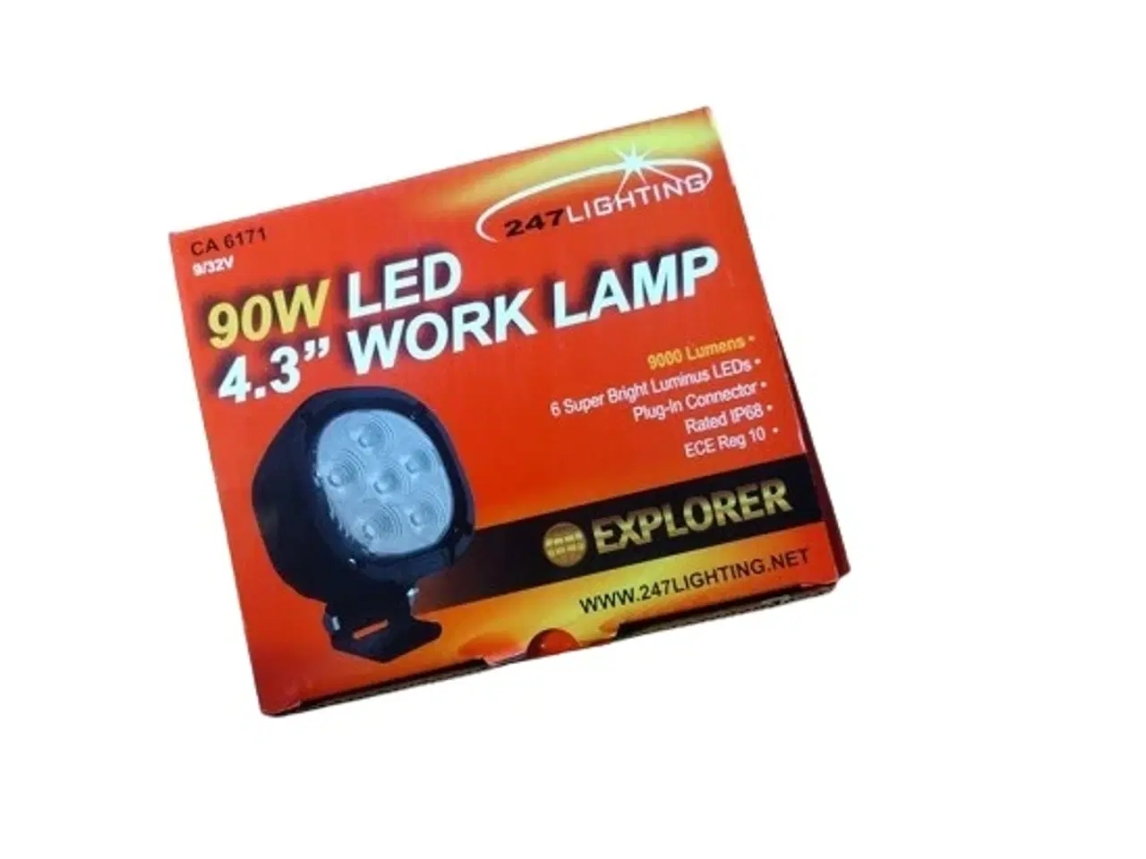 Billede 3 - 90W LED arbejdslamper 9-32V