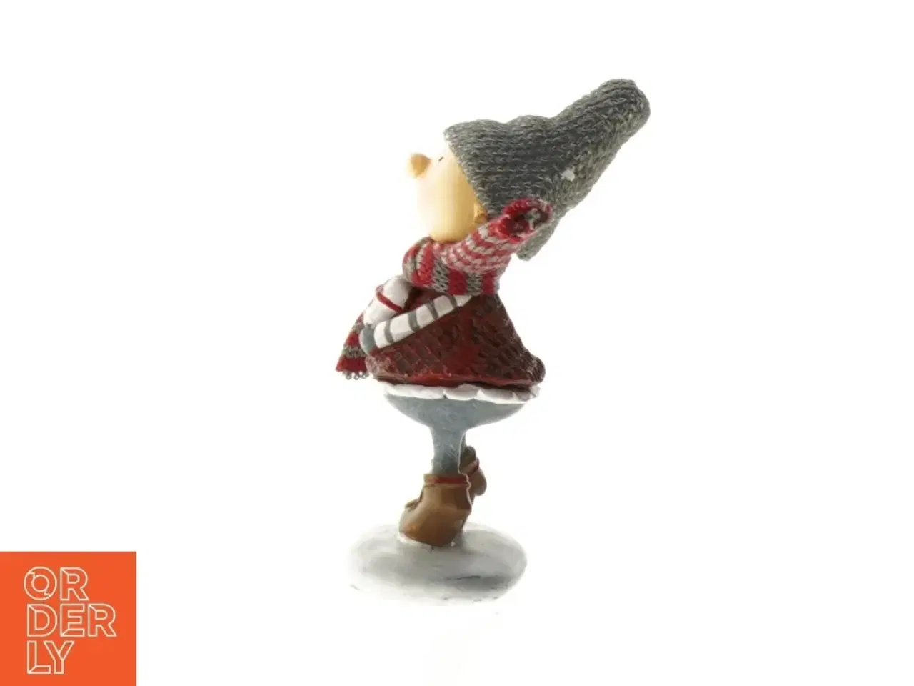Billede 4 - Nissepige, julepynt fra Værsgo (str. 11 x 5 cm)