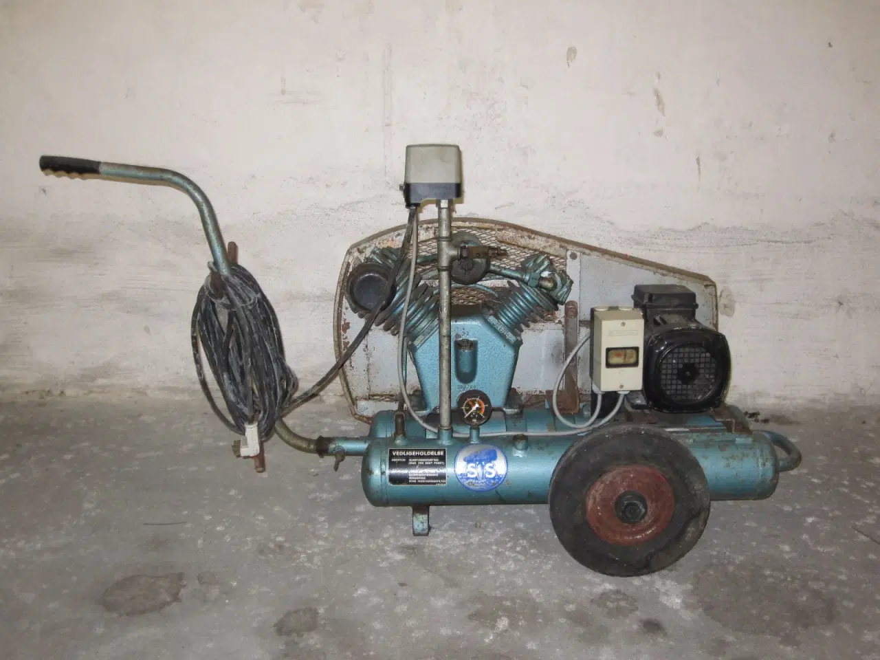 Billede 1 - Stenhøj kompressor 2 cylindret