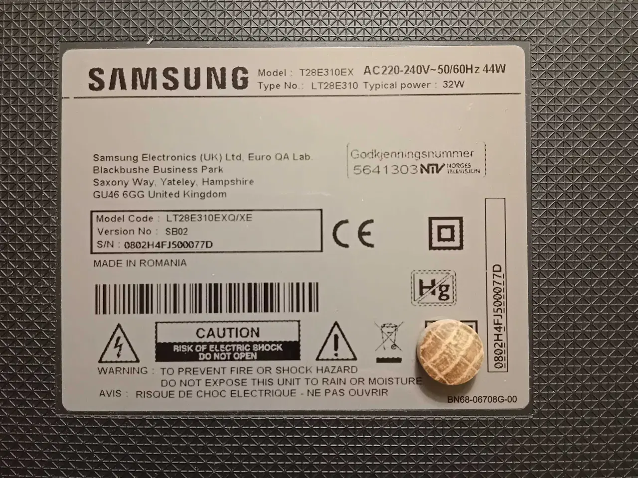 Billede 2 - 28" velfungerende fladskærms tv