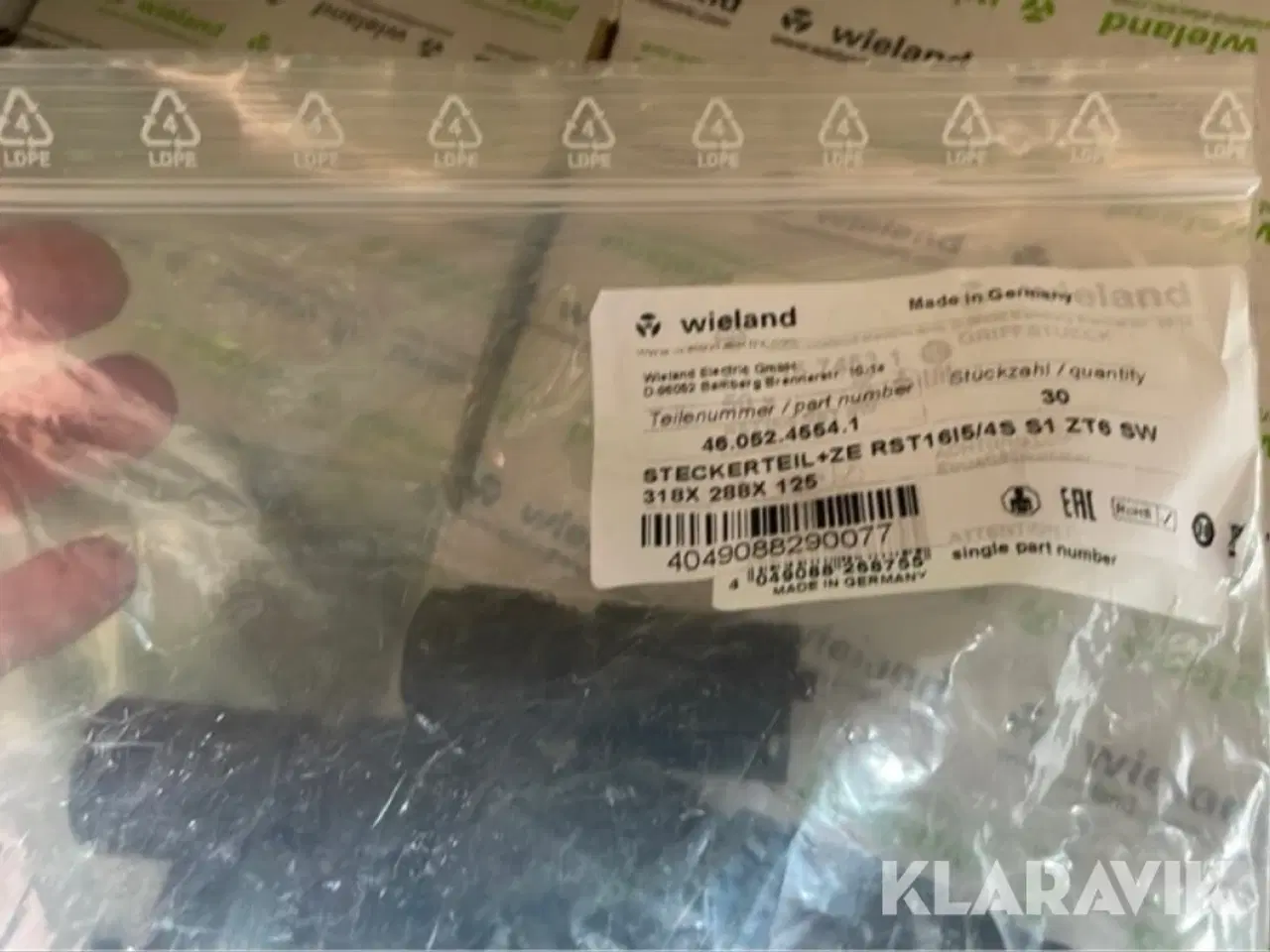 Billede 9 - kobber installationskabel med adapter og stik