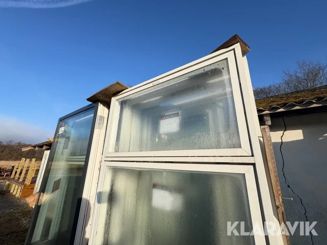 Billede 6 - Glasparti Kastrup 220x96 cm 4 styk - 1 lags