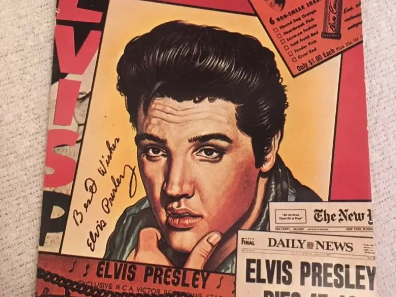 Billede 1 - Elvis postkort