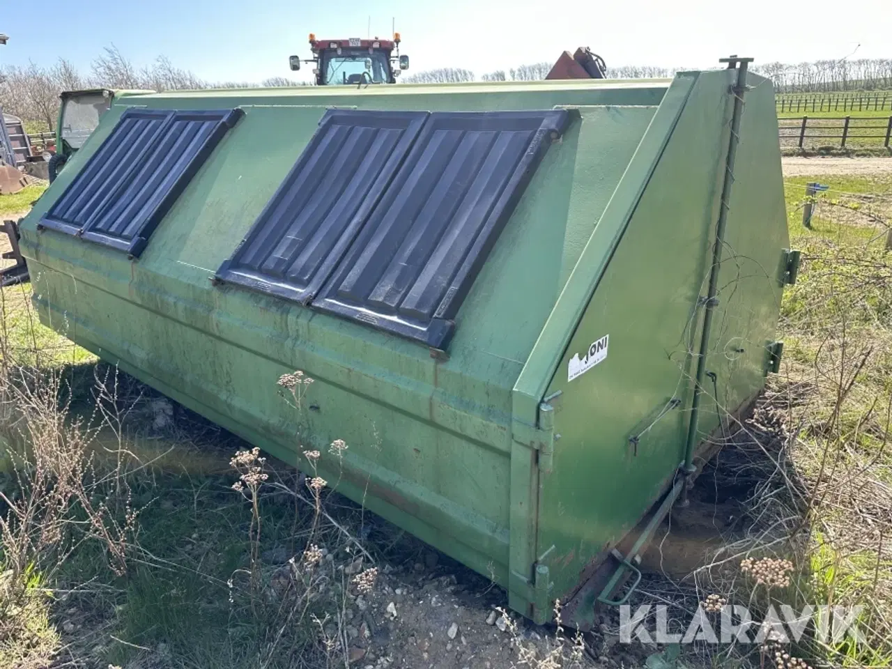 Billede 3 - Lukket container - til wejerhejs