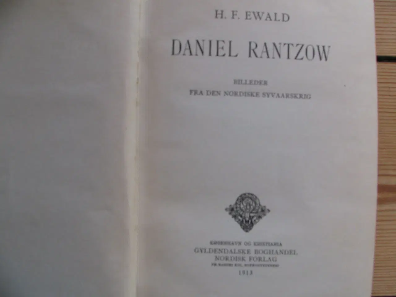 Billede 3 - H.F. Ewald. Daniel Rantzow. fra 1913