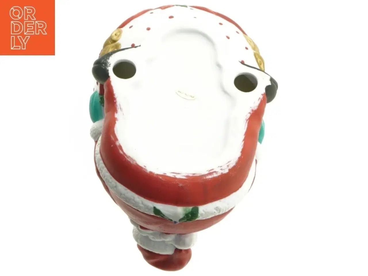 Billede 5 - Juleskål med julemandsmotiv (str. 18,5 cm)