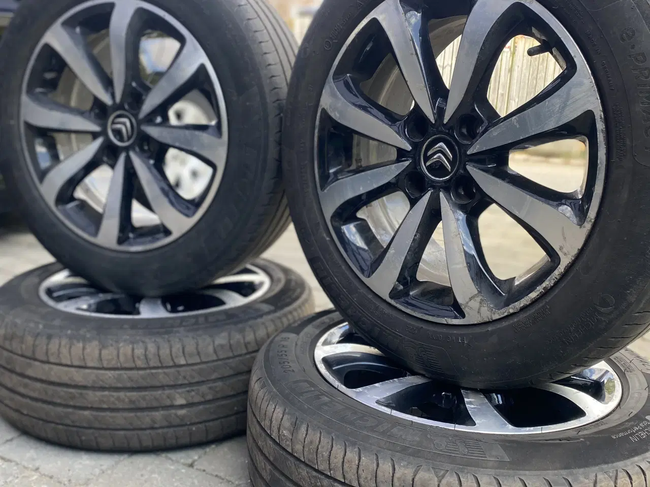 Billede 3 - Originale Citroen hjul 16” med sommerdæk 