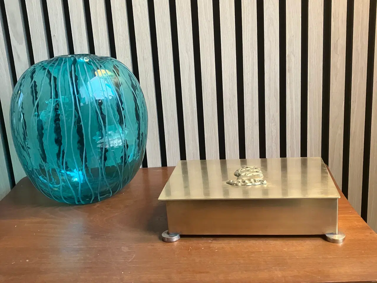 Billede 1 - Maritim messingskrin