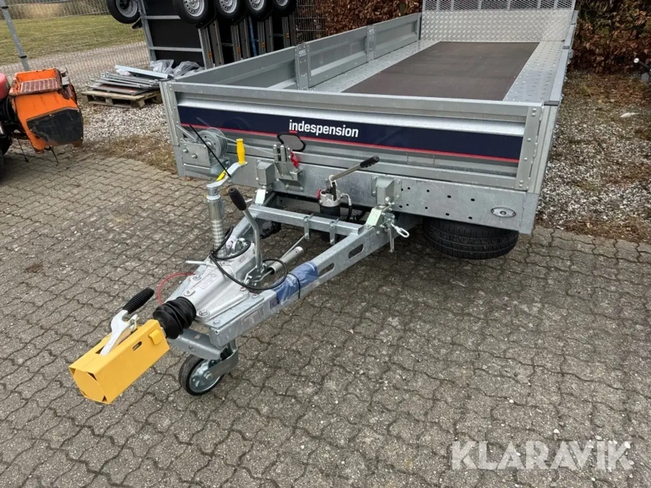 Billede 11 - 3 akslet tiptrailer Indespension HU12