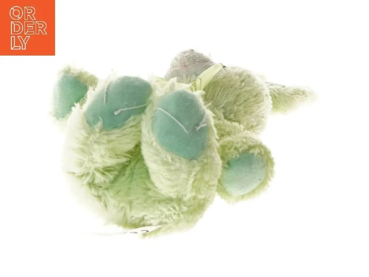 Billede 3 - Grønt tøjdyr kanin (str. 25 cm)