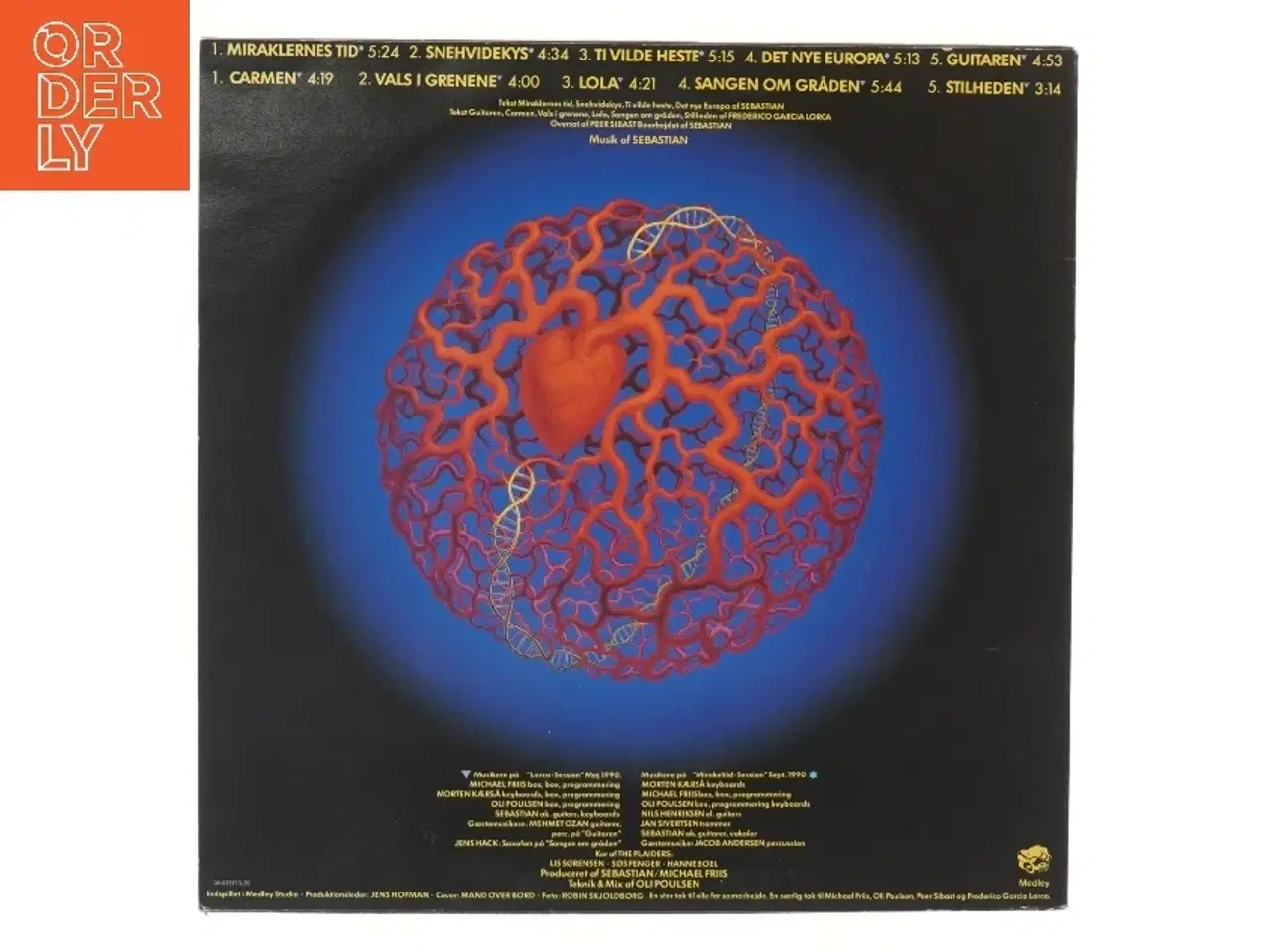 Billede 2 - Sebastian - Miraklernes Tid LP