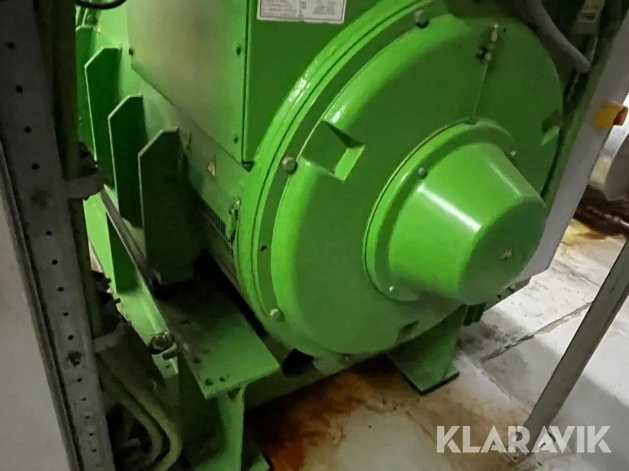 Billede 3 - Biogas motor med generator og styrerskab