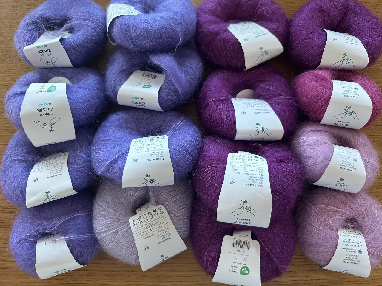 Billede 1 - 400 g. Kid Silk. Røgfrit 