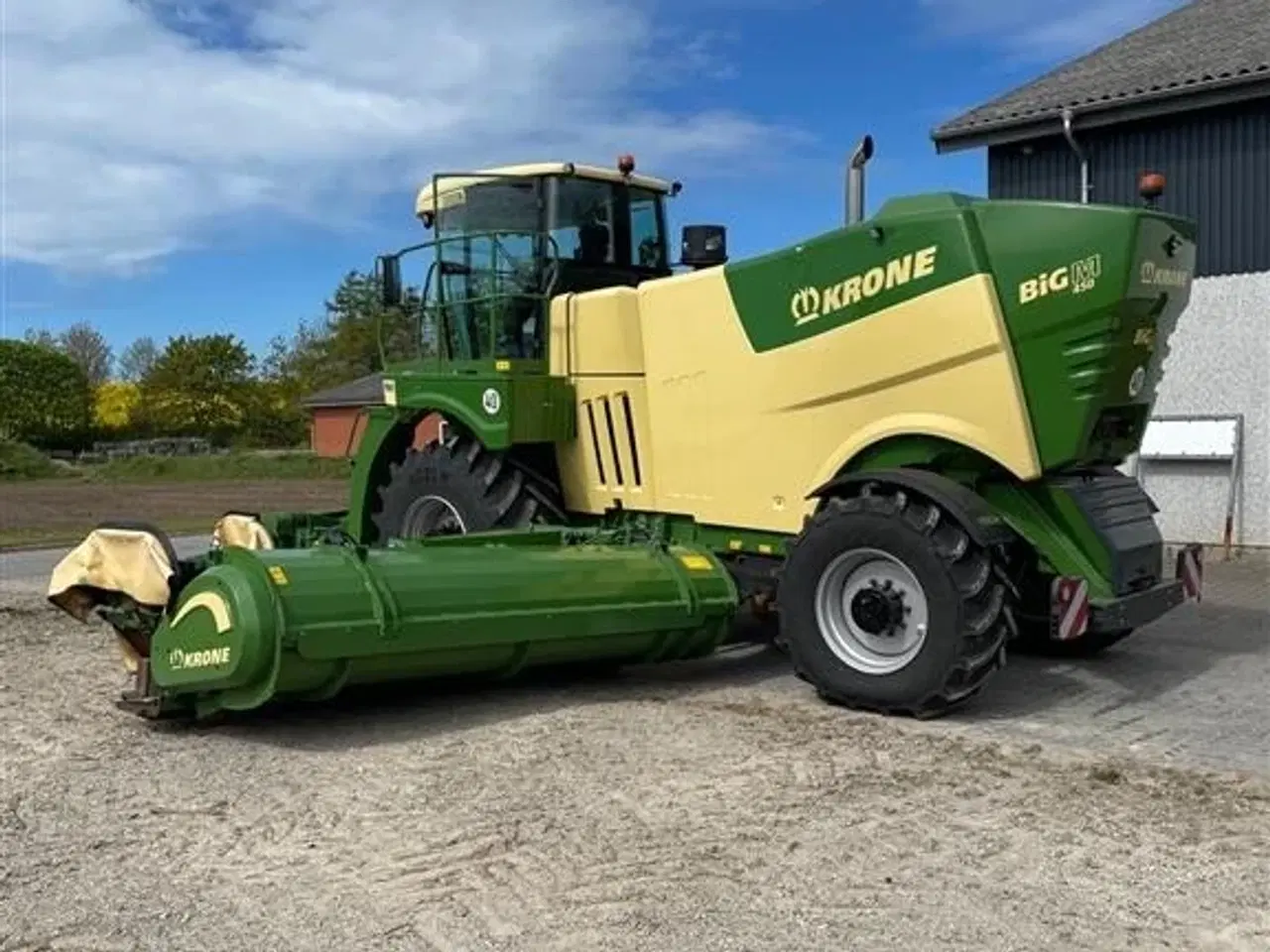 Billede 3 - KRONE BIG M 450 grassking med snegle