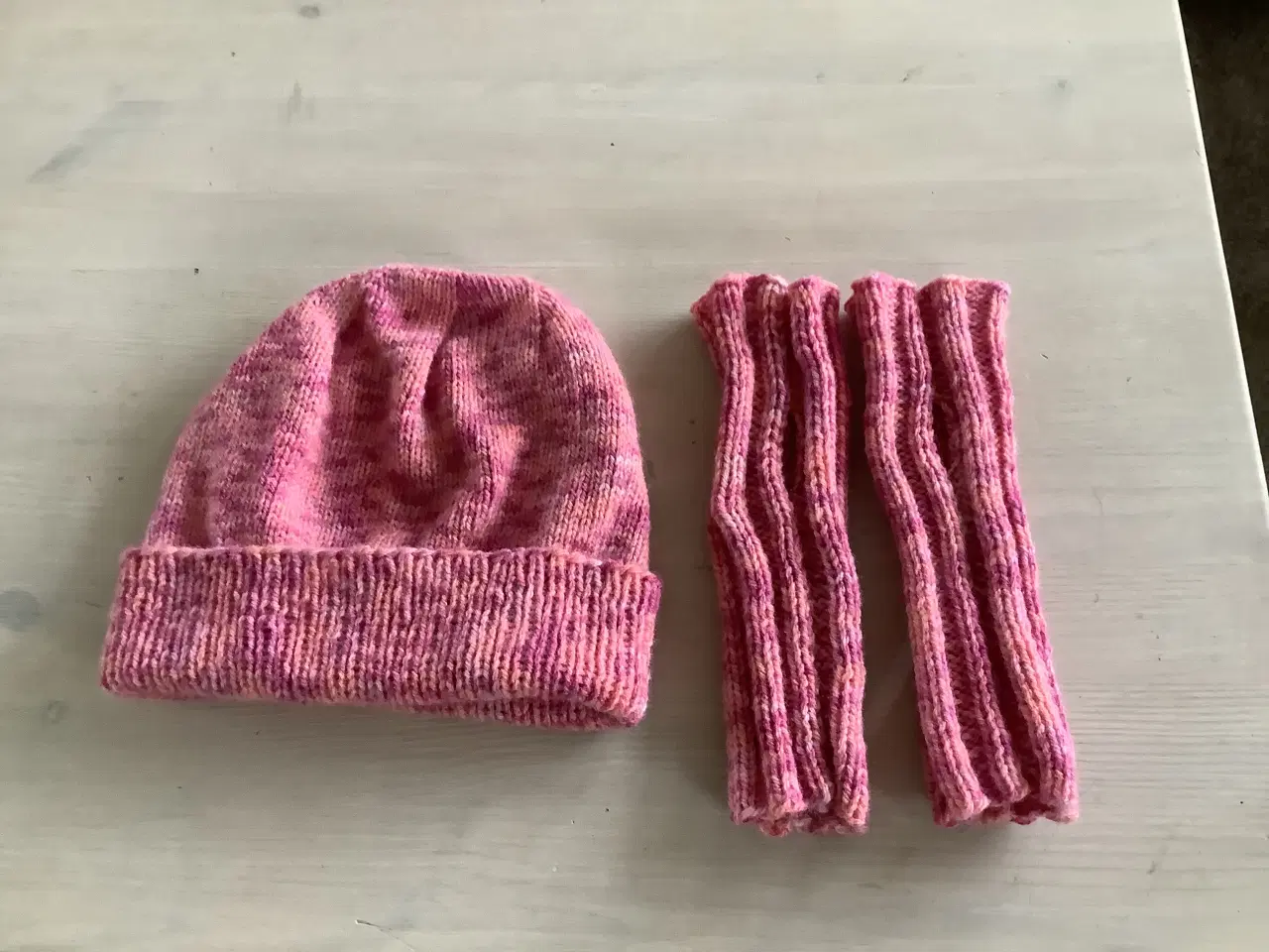 Billede 6 - Strikket pulsvarmer/handsker i One Size 