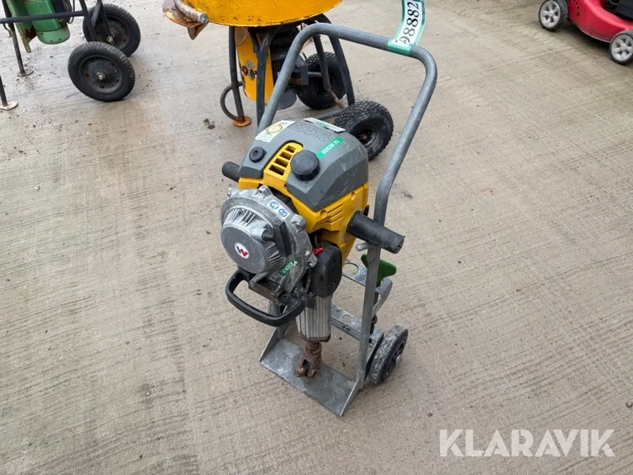 Billede 1 - Borehammer med vogn Wacker Neuson