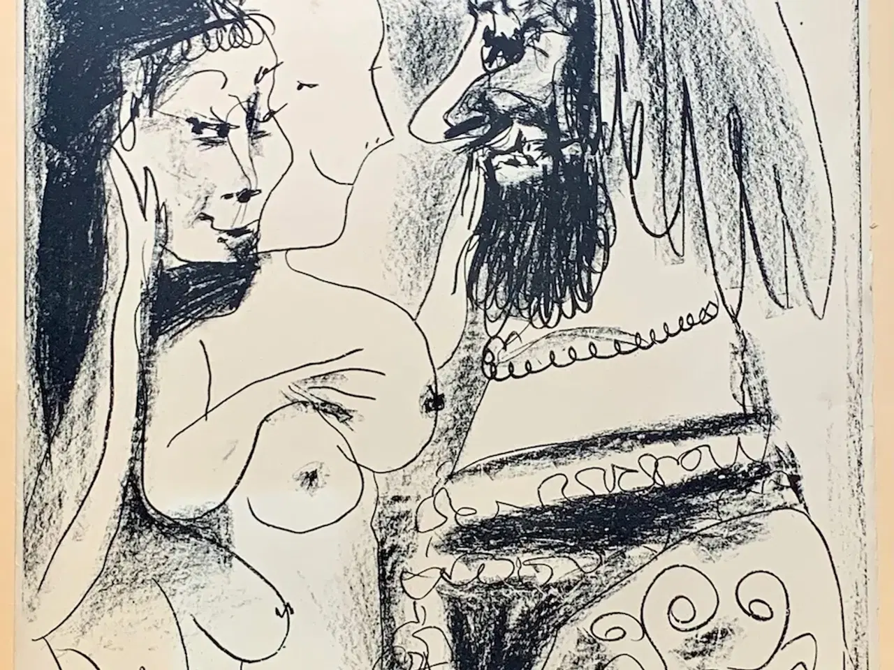 Billede 1 - Original litografi af Picasso