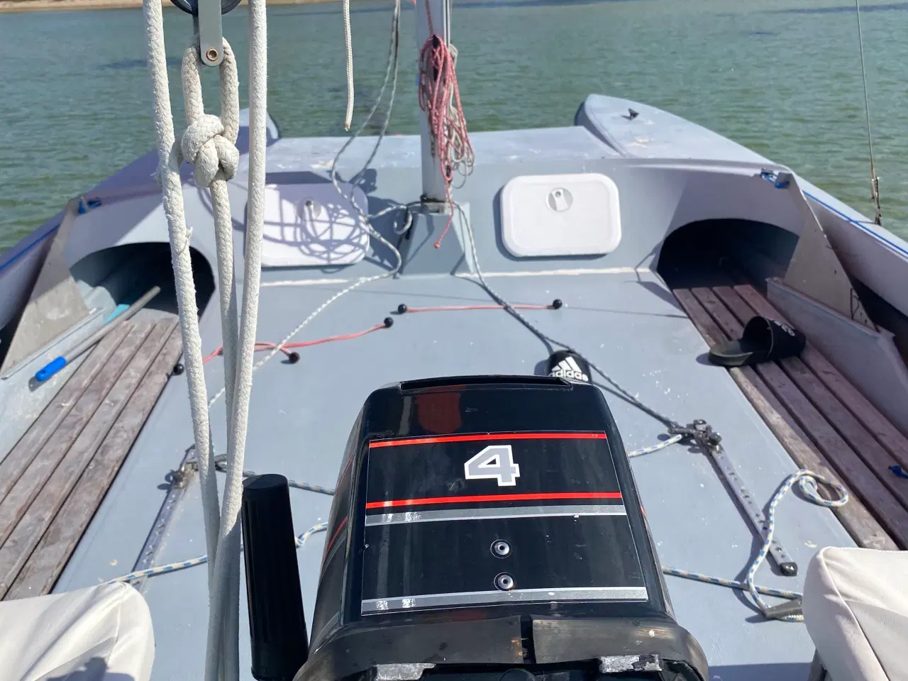 Billede 7 - Katamaran 17` 3 sejl,motor,ophalervogn