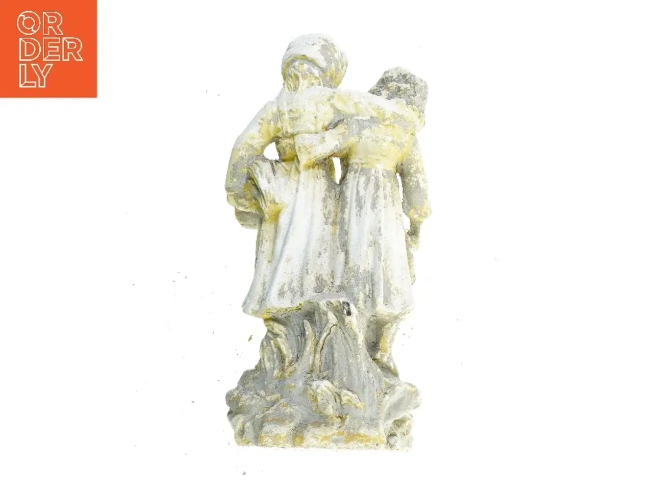 Billede 2 - gammel statue (str. 42 x 20 cm)