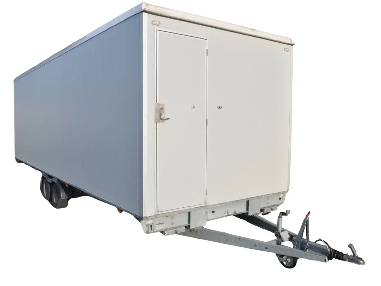 Billede 2 - Badvogn 2x4 med oliefyr