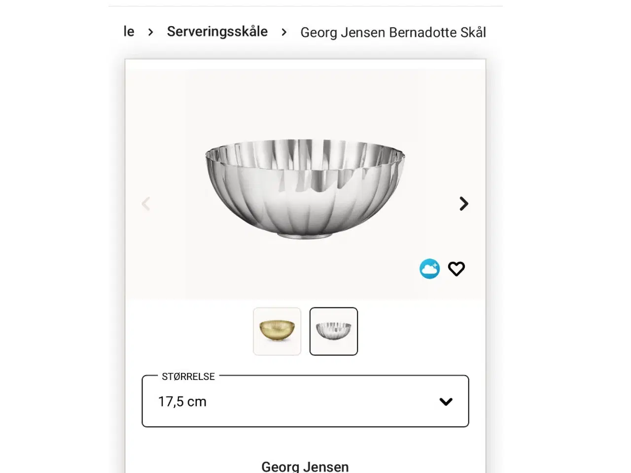 Billede 5 - Georg Jensen Bernadotte Skål - Ø 17,5 cm - Rustfri