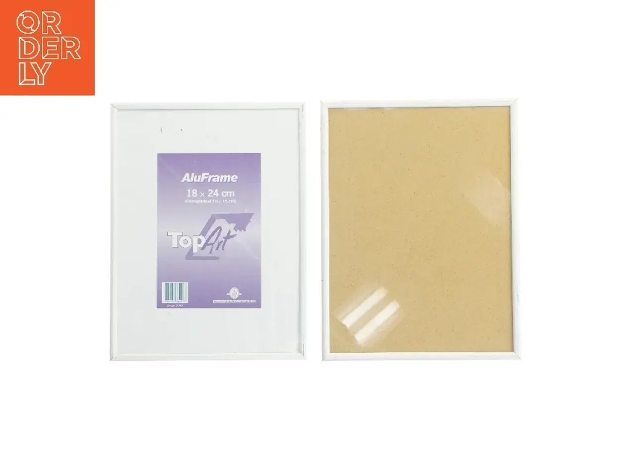 Billede 1 - To aluminiumsrammer 18x24 cm (str. 2 stk 18x24 cm)