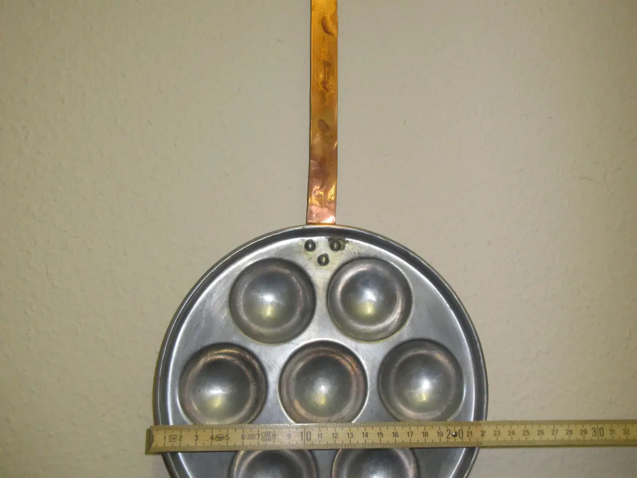 Billede 2 - Antik/retro æbleskive pande